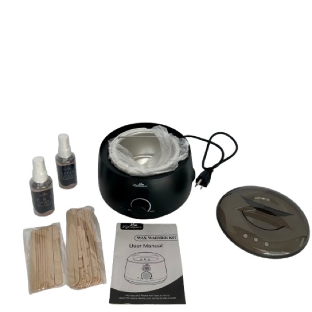 Lifestance Professional Hard Waxing Kit Wax Warmer 500ml Complete Open Box Spa